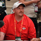 Former KC Chiefs coach Britt Reid talks with the media prior to Super Bowl LIV in January 2020.